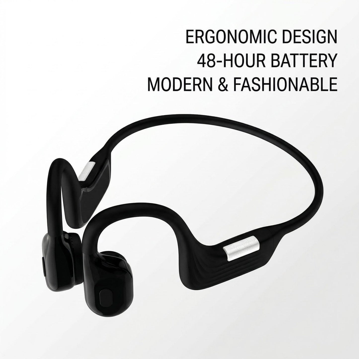 iwavv-Bluetooth Bone Conduction Hearing Aid Noise Reduction Waterproof Noise-cancelling Voice Amplifier Wireless Headset For Elderly